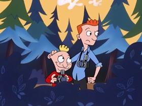 Screenshots from the 2000 Warner Bros. Television cartoon Boyz 