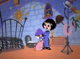 Screenshots from the 2000 Warner Bros. Television cartoon Boyz 