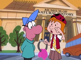 Screenshots from the 2000 Warner Bros. Television cartoon Boyz 