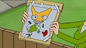 Screenshots from the 2000 Absolutely Productions cartoon Crush