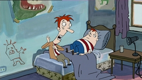 Screenshots from the 2000 Absolutely Productions cartoon Crush