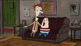 Screenshots from the 2000 Absolutely Productions cartoon Crush