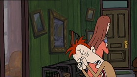 Screenshots from the 2000 Absolutely Productions cartoon Crush