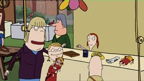 Screenshots from the 2000 Absolutely Productions cartoon Crush