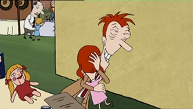 Screenshots from the 2000 Absolutely Productions cartoon Crush