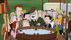 Screenshots from the 2000 Absolutely Productions cartoon Crush