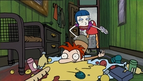 Screenshots from the 2000 Absolutely Productions cartoon Crush