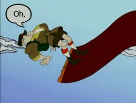 Cliff Hanger and the Big Flying Rug (2000) - The Internet Animation ...