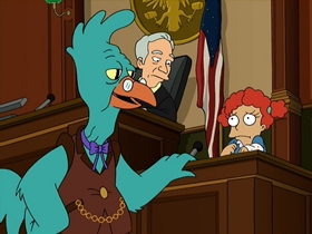 Screenshots from the 2001 Curiosity Company cartoon A Tale of Two Santas