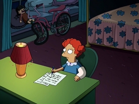 Screenshots from the 2001 Curiosity Company cartoon A Tale of Two Santas