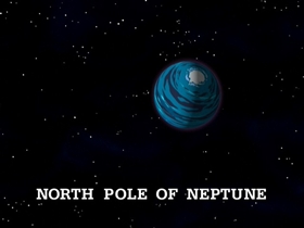 Screenshots from the 2001 Curiosity Company cartoon A Tale of Two Santas