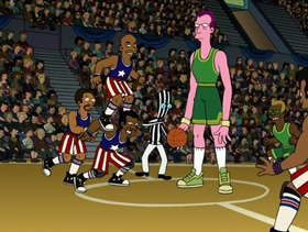 Screenshots from the 2001 Curiosity Company cartoon Time Keeps On Slippin