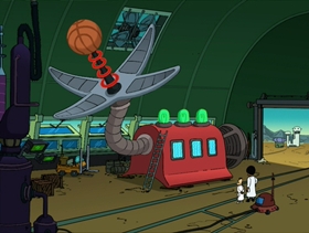 Screenshots from the 2001 Curiosity Company cartoon Time Keeps On Slippin