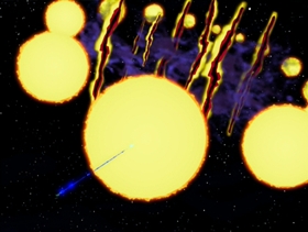 Screenshots from the 2001 Curiosity Company cartoon Time Keeps On Slippin