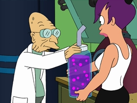 Screenshots from the 2001 Curiosity Company cartoon Time Keeps On Slippin