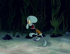 Screenshots from the 2002 United Plankton Pictures cartoon Club SpongeBob