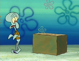 Screenshots from the 2002 United Plankton Pictures cartoon Idiot Box