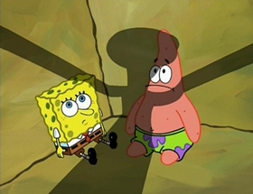 Screenshots from the 2002 United Plankton Pictures cartoon Idiot Box