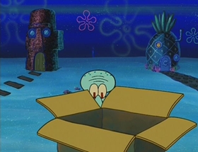 Screenshots from the 2002 United Plankton Pictures cartoon Idiot Box