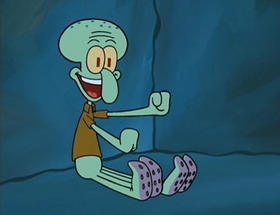 Screenshots from the 2002 United Plankton Pictures cartoon Idiot Box