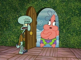 Screenshots from the 2002 United Plankton Pictures cartoon Snowball Effect