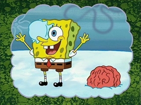 Screenshots from the 2002 United Plankton Pictures cartoon Snowball Effect