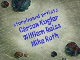 Screenshots from the 2002 United Plankton Pictures cartoon Snowball Effect