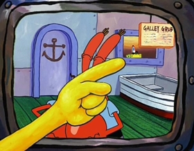 Screenshots from the 2002 United Plankton Pictures cartoon As Seen on TV