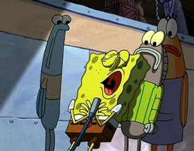 Screenshots from the 2002 United Plankton Pictures cartoon As Seen on TV