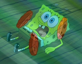 Screenshots from the 2002 United Plankton Pictures cartoon As Seen on TV