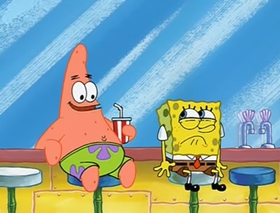 Screenshots from the 2002 United Plankton Pictures cartoon No Weenies Allowed