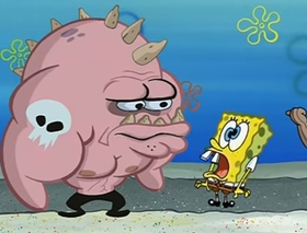 Screenshots from the 2002 United Plankton Pictures cartoon No Weenies Allowed