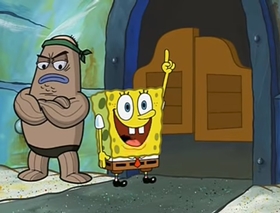 Screenshots from the 2002 United Plankton Pictures cartoon No Weenies Allowed