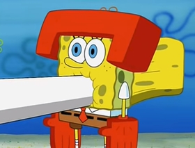 Screenshots from the 2002 United Plankton Pictures cartoon No Weenies Allowed