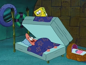 Screenshots from the 2002 United Plankton Pictures cartoon Rock-a-Bye Bivalve