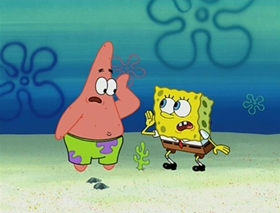 Screenshots from the 2002 United Plankton Pictures cartoon Rock-a-Bye Bivalve