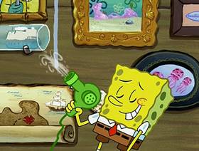 Screenshots from the 2002 United Plankton Pictures cartoon Wet Painters