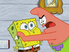 Screenshots from the 2002 United Plankton Pictures cartoon Wet Painters