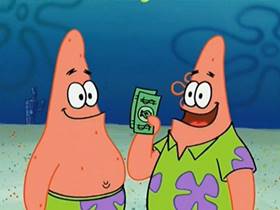 Screenshots from the 2002 United Plankton Pictures cartoon Chocolate with Nuts