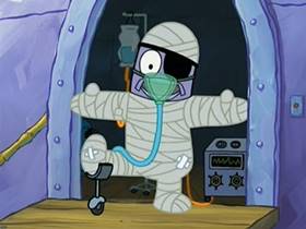 Screenshots from the 2002 United Plankton Pictures cartoon Chocolate with Nuts