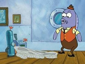 Screenshots from the 2002 United Plankton Pictures cartoon Chocolate with Nuts