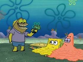 Screenshots from the 2002 United Plankton Pictures cartoon Chocolate with Nuts