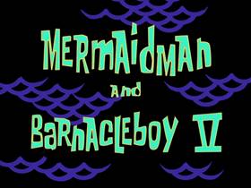 Screenshots from the 2002 United Plankton Pictures cartoon Mermaid Man and Barnacle Boy V