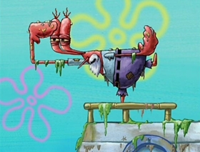 Screenshots from the 2002 United Plankton Pictures cartoon Clams