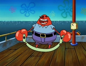 Screenshots from the 2002 United Plankton Pictures cartoon Clams