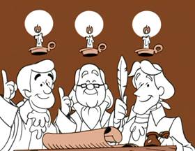 Screenshots from the 2002 Focus Design, Inc. cartoon I