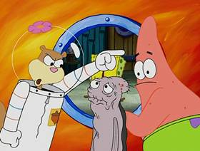 Screenshots from the 2003 United Plankton Pictures cartoon I Had an Accident