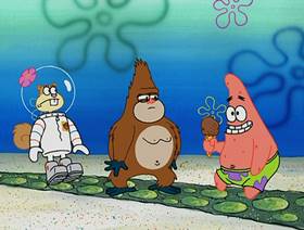 Screenshots from the 2003 United Plankton Pictures cartoon I Had an Accident