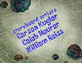 Screenshots from the 2003 United Plankton Pictures cartoon The Sponge Who Could Fly