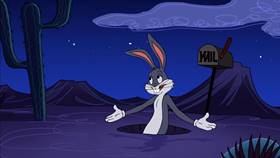 Screenshots from the 2003 Warner Bros. cartoon Hare and Loathing in Las Vegas